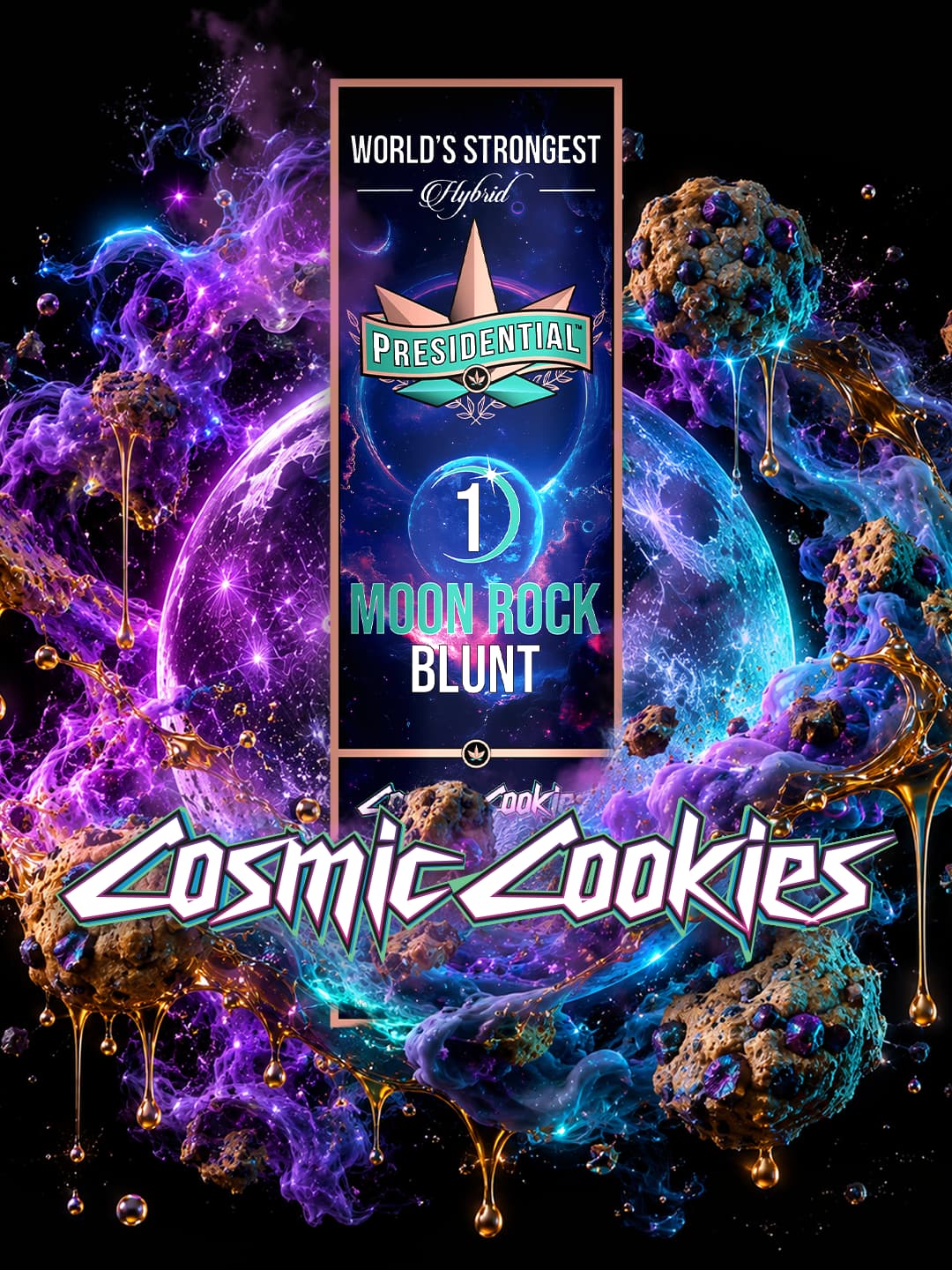 Presidential Cosmic Cookies 1.5g Moon Rock blunt product