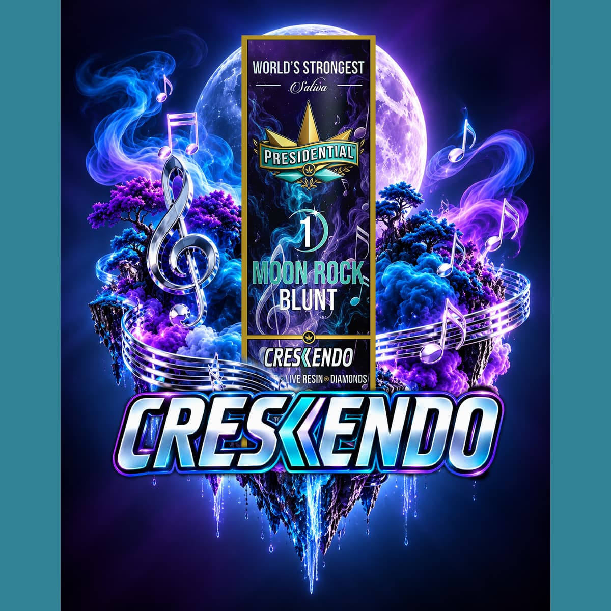 Presidential Crescendo 1.5g Moon Rock blunt product