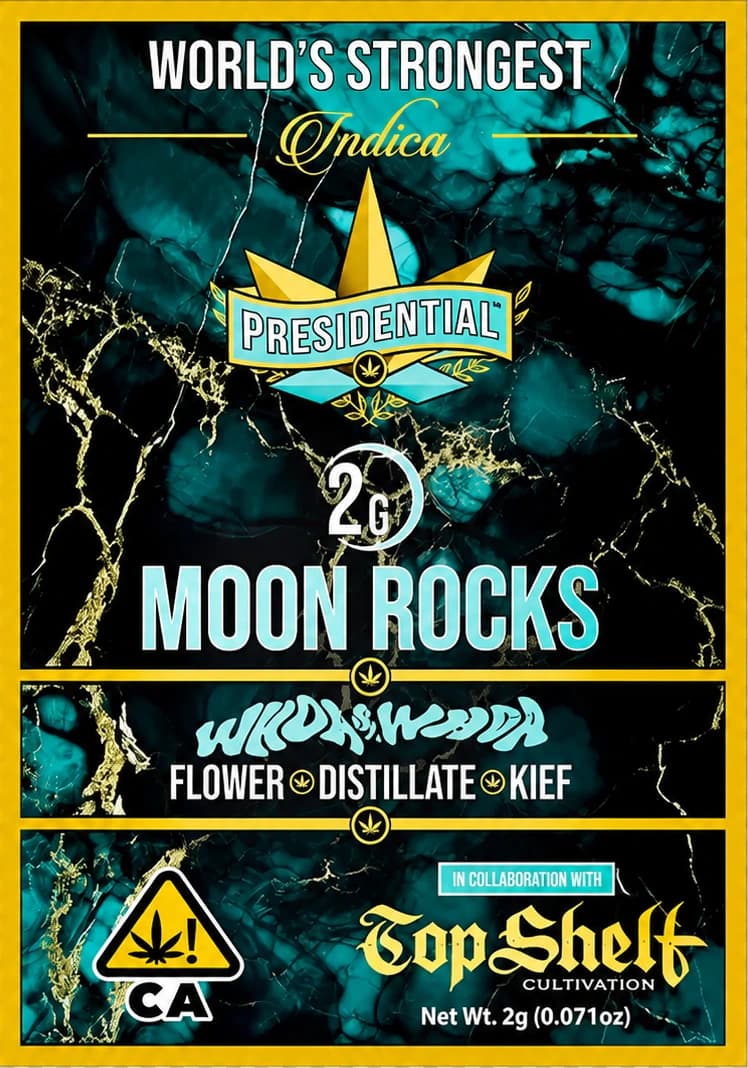 Presidential Whoa Si Whoa Moon Rocks package