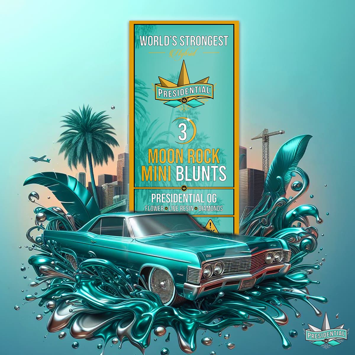 Presidential Mini Blunts product graphic