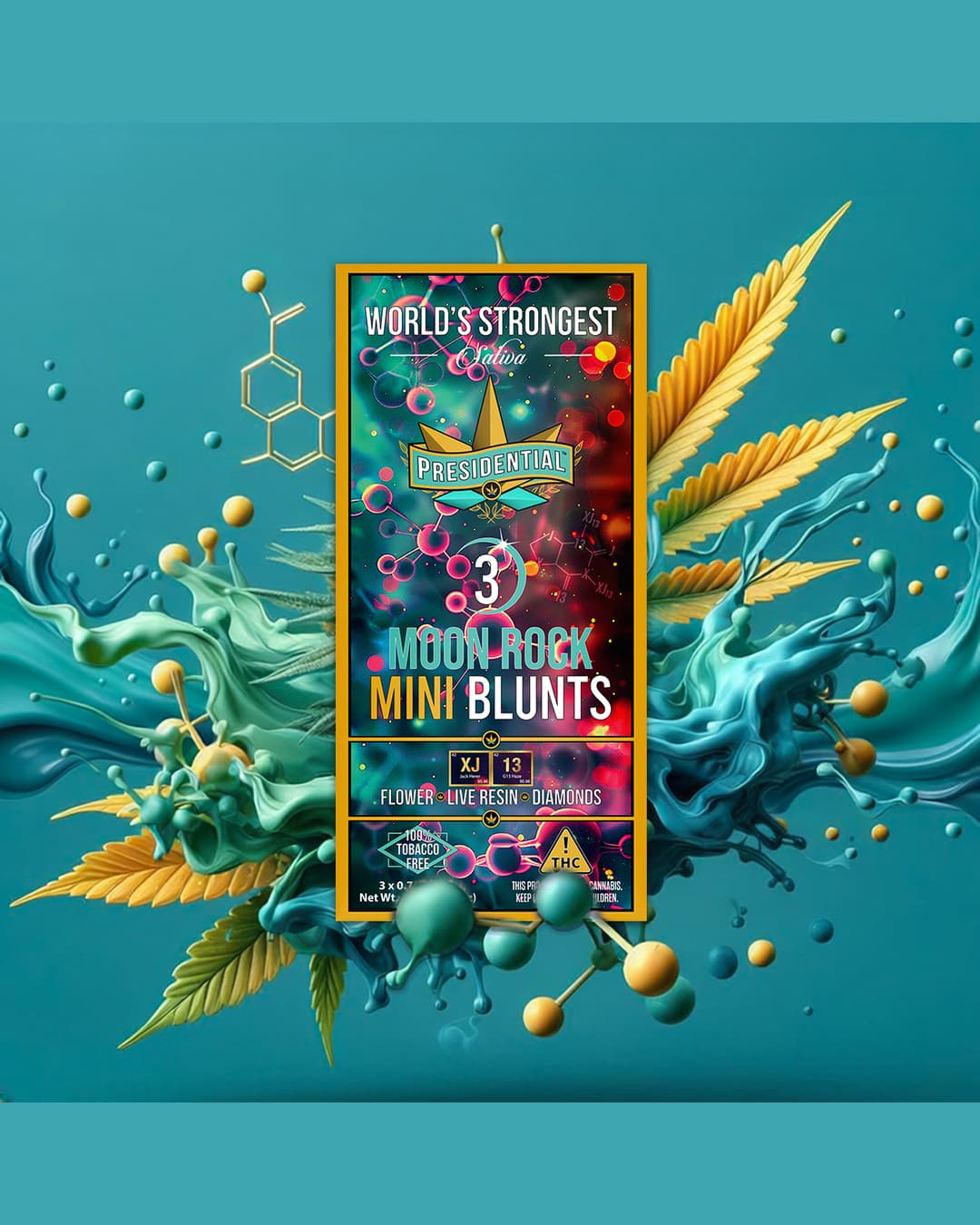 XJ-13 Presidential Mini Blunts product graphic