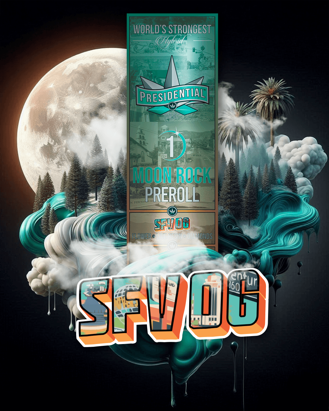 SFV OG - Gold Strain Series product photography