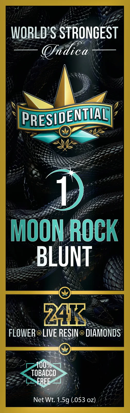 24K Moon Rock Blunt pack