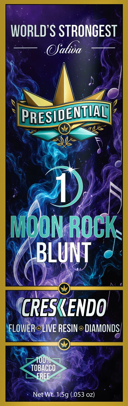 Crescendo Moon Rock Blunt pack