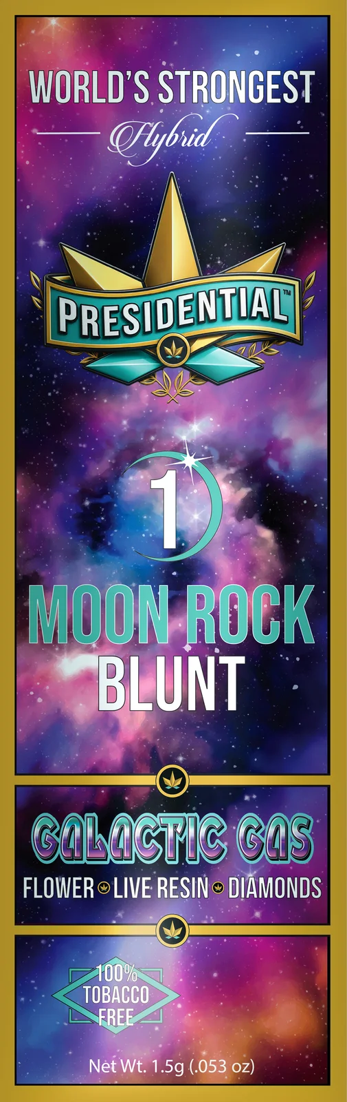 Galactic Gas Moon Rock Blunt pack