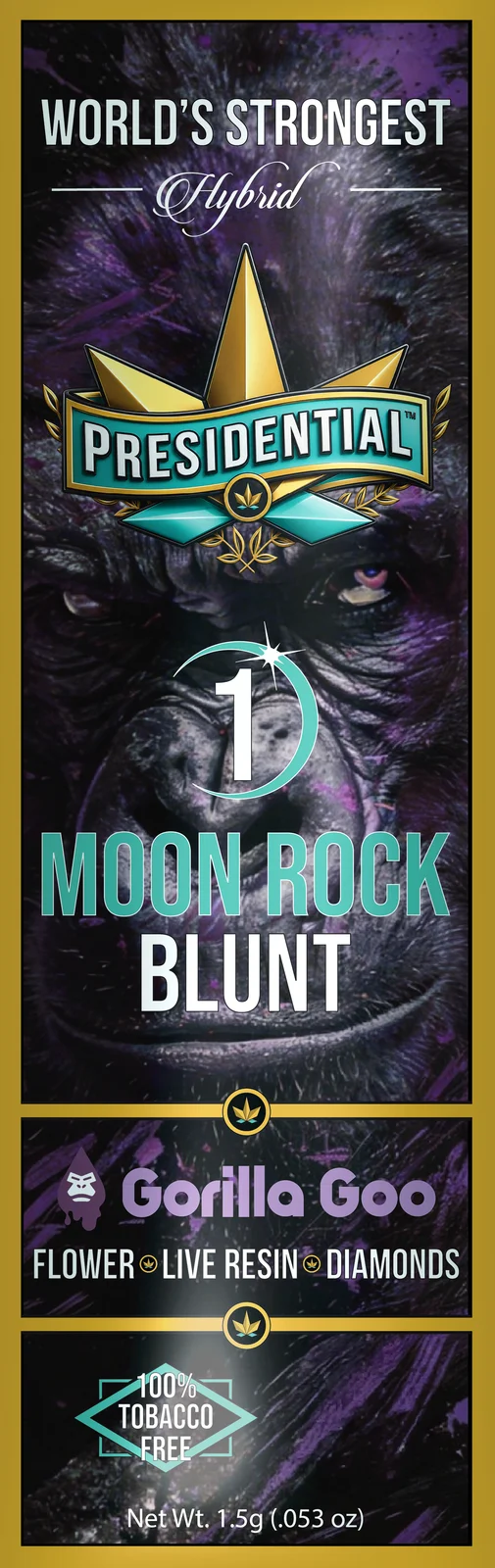 Gorilla Goo Moon Rock Blunt pack