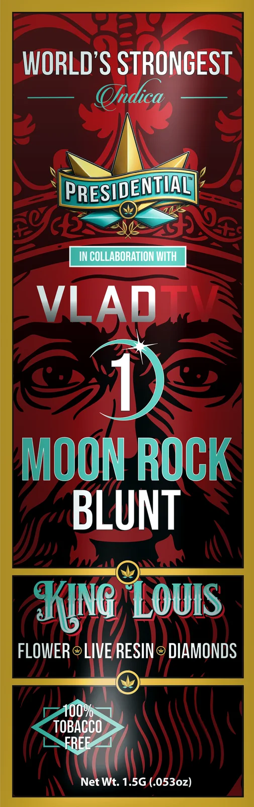 King Louis Moon Rock Blunt pack