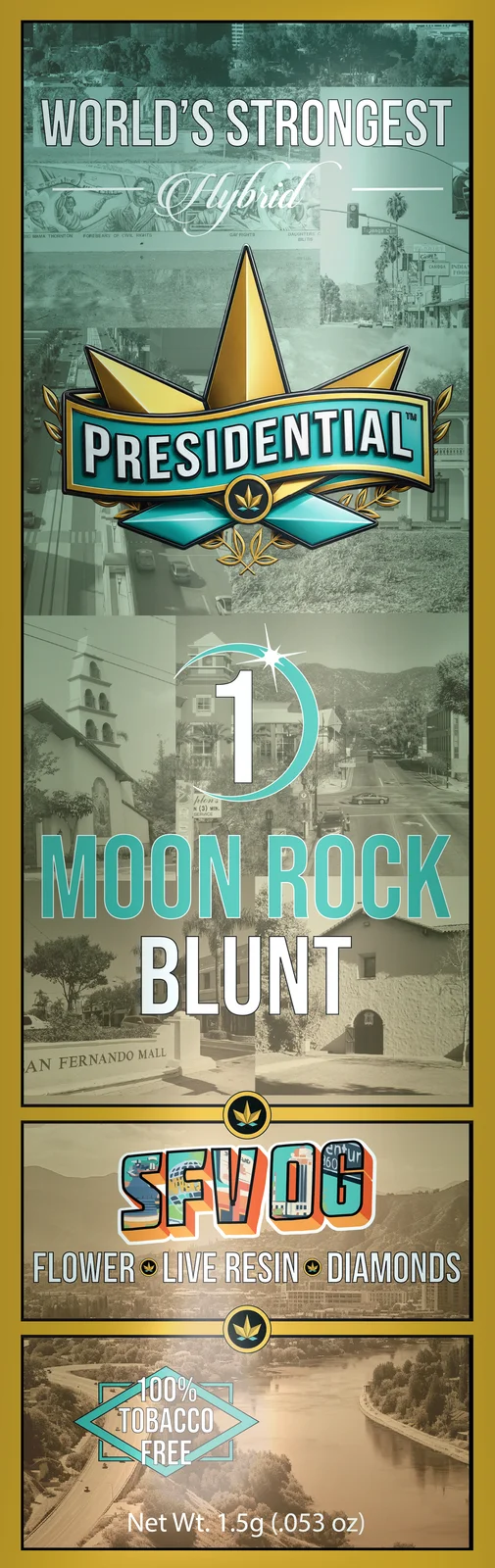 SFV OG Moon Rock Blunt pack