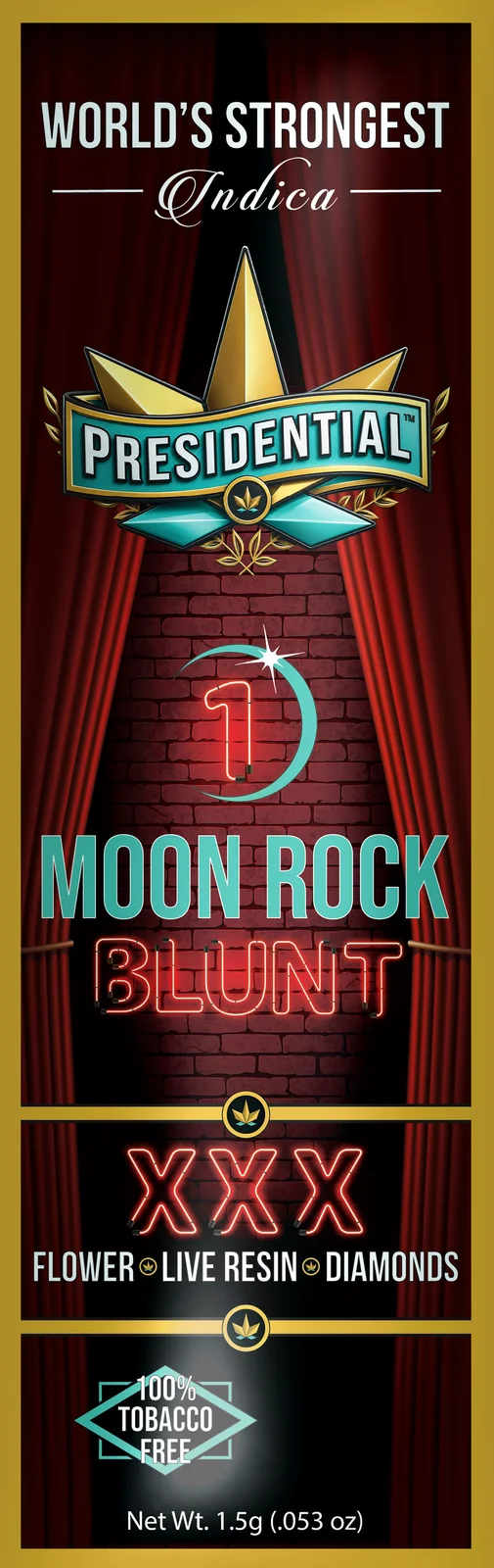 XXX Moon Rock Blunt pack