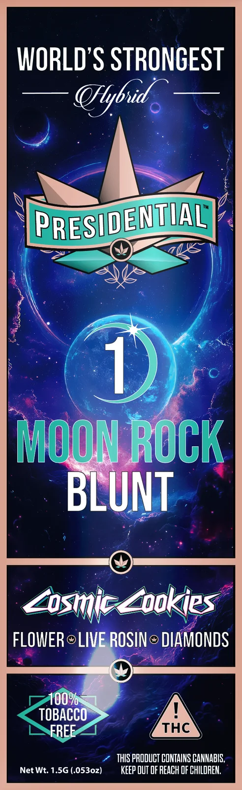 Cosmic Cookies Moon Rock Blunt pack