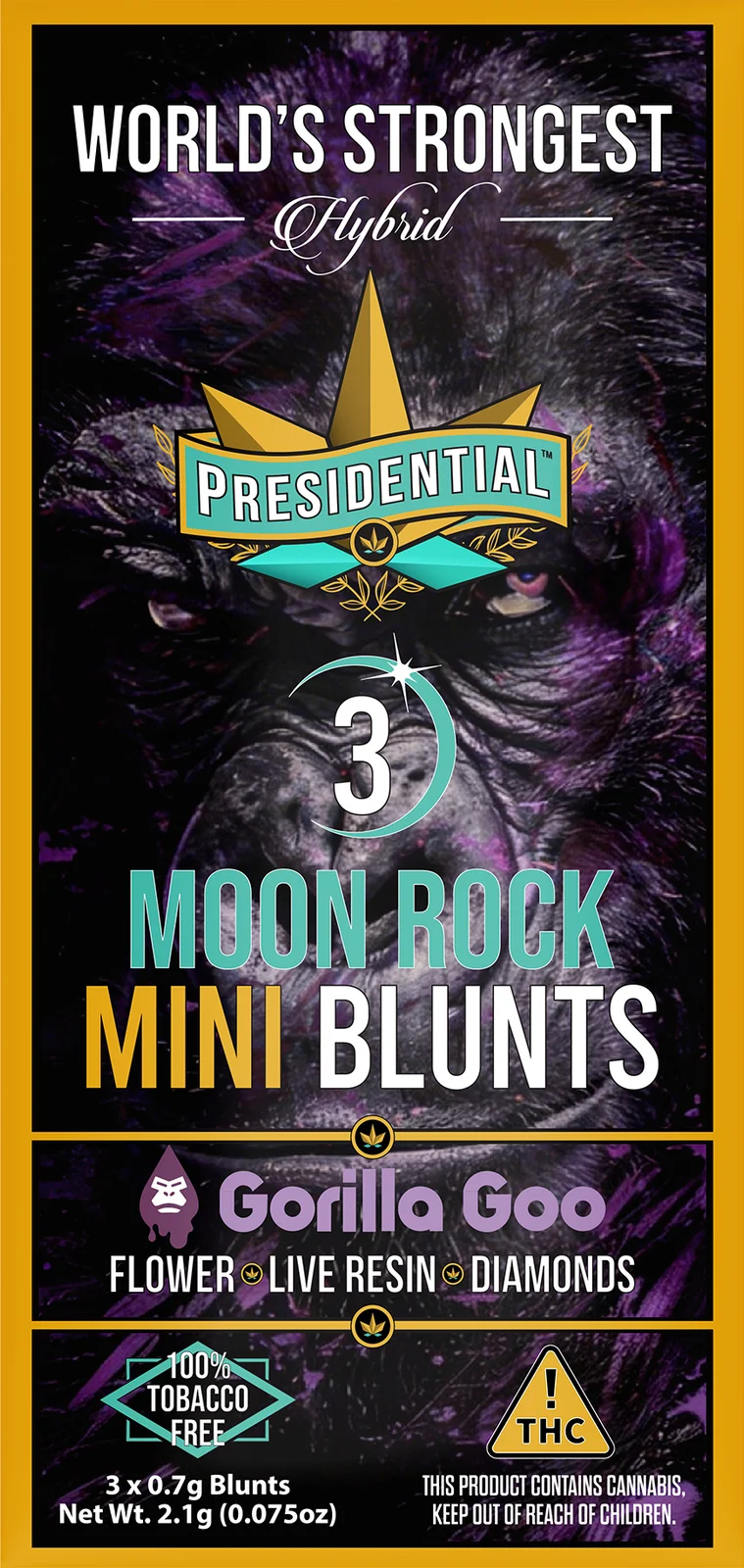 Gorilla Goo Moon Rock Mini Blunt pack