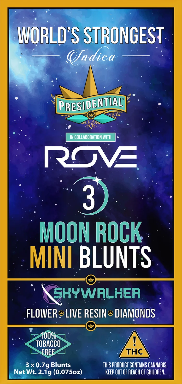 Skywalker Moon Rock Mini Blunt pack