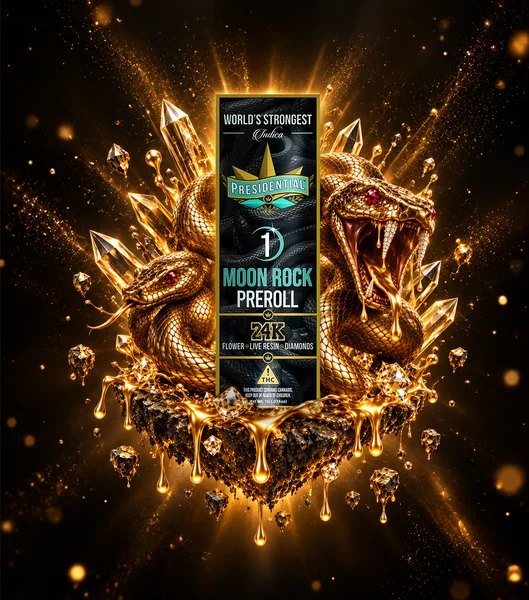 24K Moon Rock Pre-roll artwork by Presidential