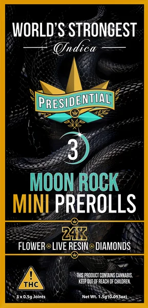 24K Moon Rock Mini Pre-roll pack