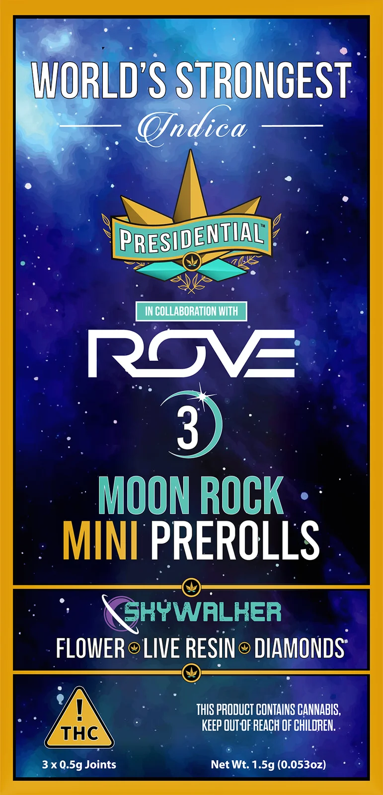 Skywalker Moon Rock Mini Pre-roll pack