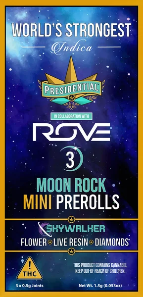 Skywalker Moon Rock Mini Pre-roll pack