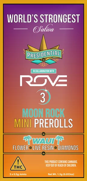 Waui Moon Rock Mini Pre-roll pack