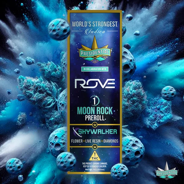 Skywalker Moon Rock Pre-roll artwork by Presidential