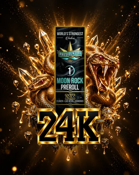 24K Moon Rock Pre-roll artwork by Presidential