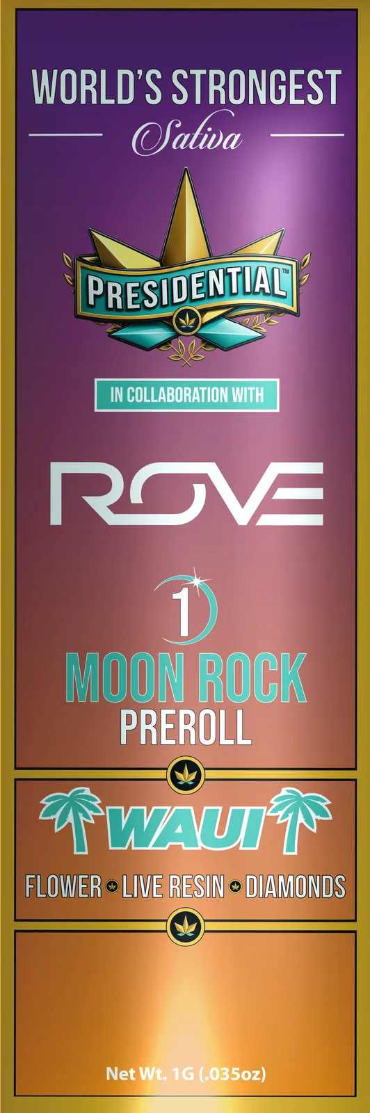 Waui Moon Rock Pre-roll pack