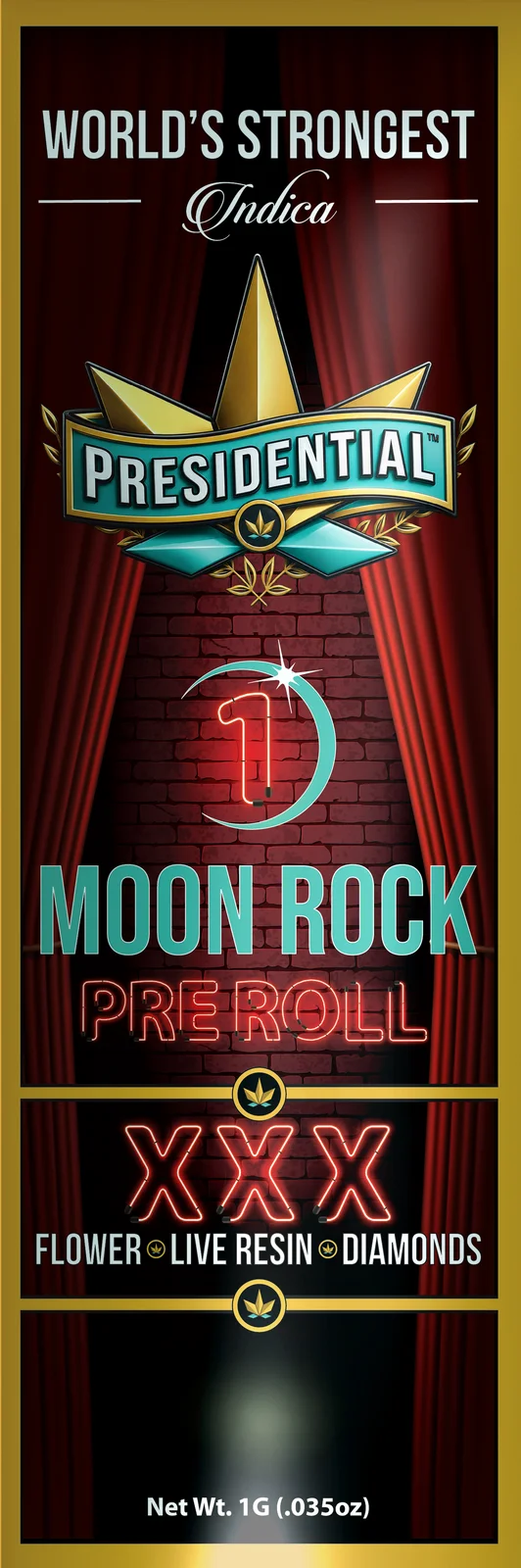 XXX Moon Rock Pre-roll pack