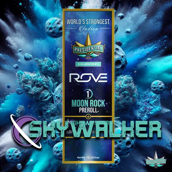 Skywalker Moon Rock Pre-roll artwork by Presidential
